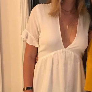 NEW Privacy Please white mini dress